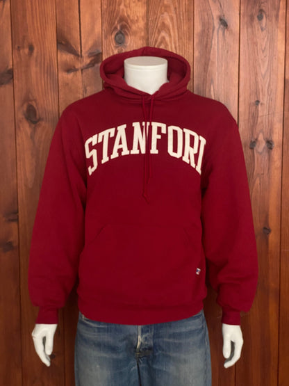 Size Med. Made In USA Stanford vintage hooded sweatshirt Made by Russel Athletic-AJ357 Studio
