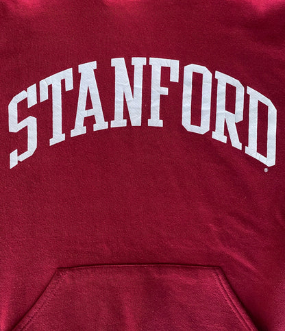 Size Med. Made In USA Stanford vintage hooded sweatshirt Made by Russel Athletic-AJ357 Studio