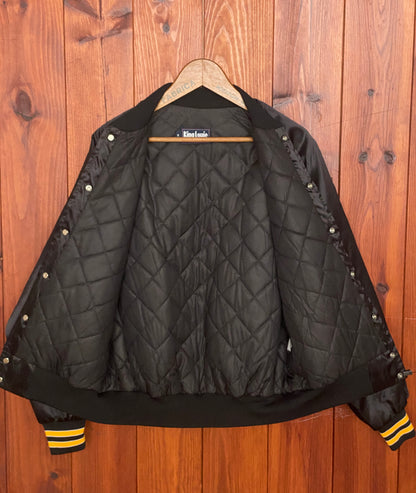 Size M. Vintage 80s Brotherhood Satin jacket Made In USA-AJ357 Studio
