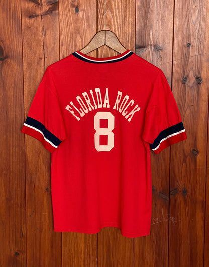 Cardinals Baseball 80s Vintage Poly-cotton T-shirt Size M Made in USA by Russell Athletic-AJ357 Studio