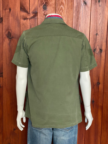 Small Reg. Authentic 1969 US Army Vintage Vietnam jungle jacket.-AJ357 Studio