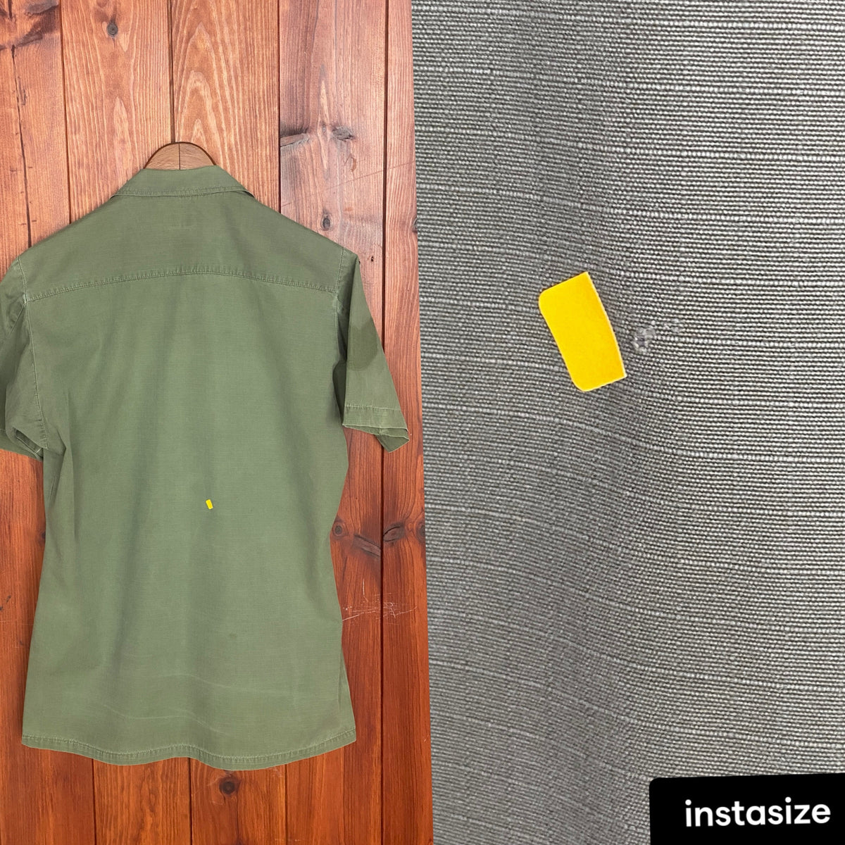 Small Reg. Authentic 1969 US Army Vintage Vietnam jungle jacket.-AJ357 Studio