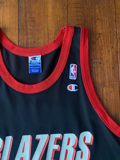 Vintage 90s Portland Trail Blazers Champion Jersey Size 48 - Anderson #7 Made in USA-AJ357 Studio