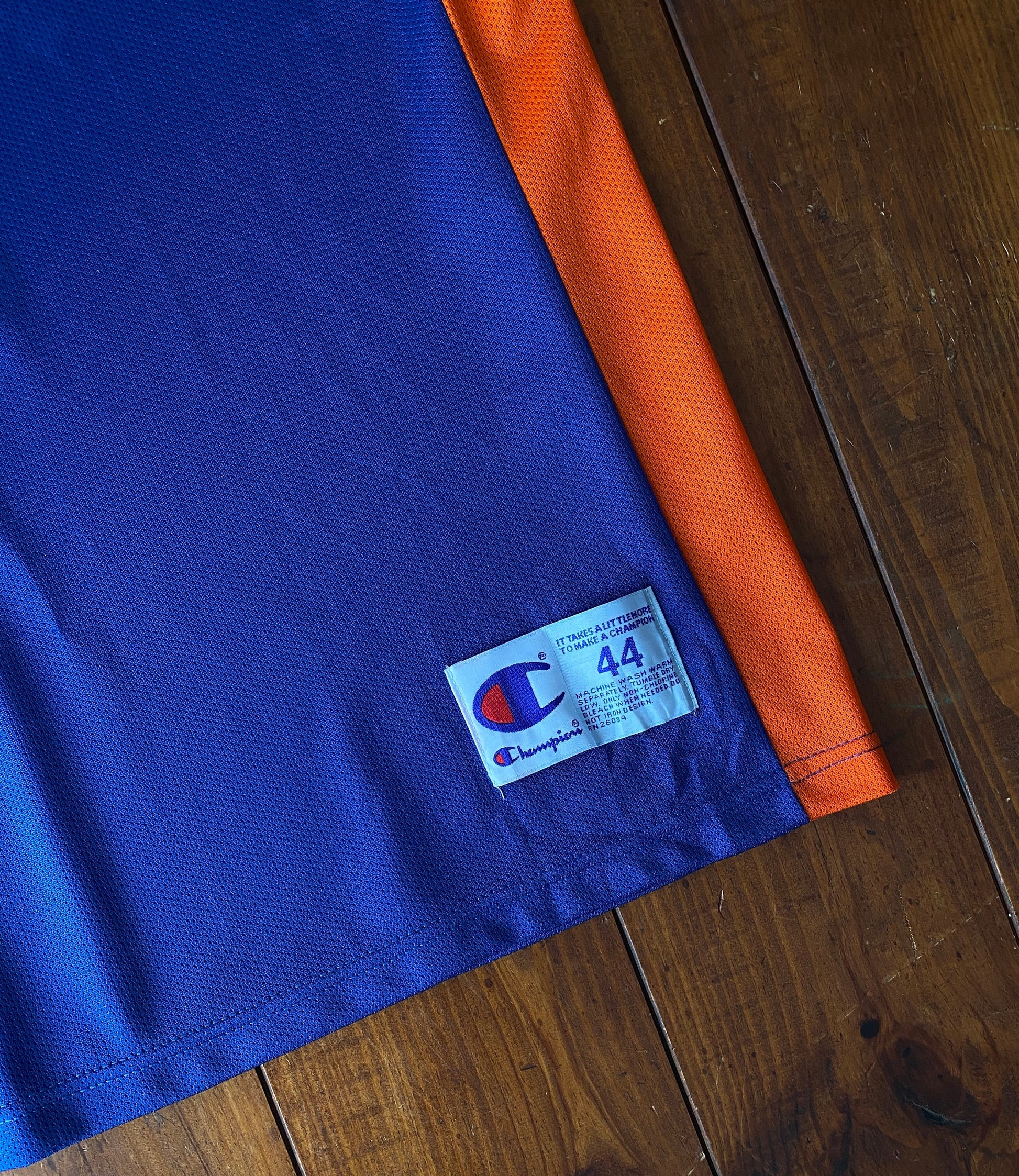 vintage champion latrell sprewell new york knicks nba jersey size 44 aj357 studio