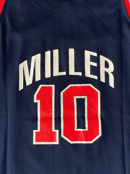 Youth L 14-16. Vintage 90s Champion NBA USA dream team #10 Miller jersey Made In USA-AJ357 Studio