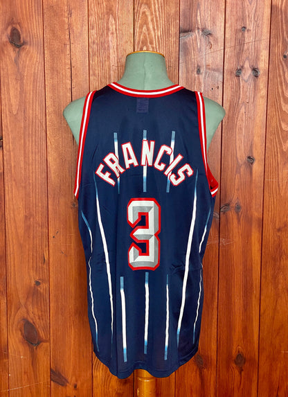 Vintage Champion NBA Houston Rockets Steve Francis #3 Jersey - Size 48 USA-AJ357 Studio