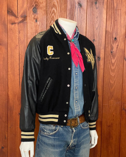 Size S. Vintage Varsity letterman Jacket Made in USA-AJ357 Studio