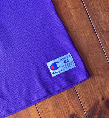 Authentic Size 44 Larry Johnson #2 Charlotte Hornets 90s NBA Jersey | Made in USA by Champion-AJ357 Studio