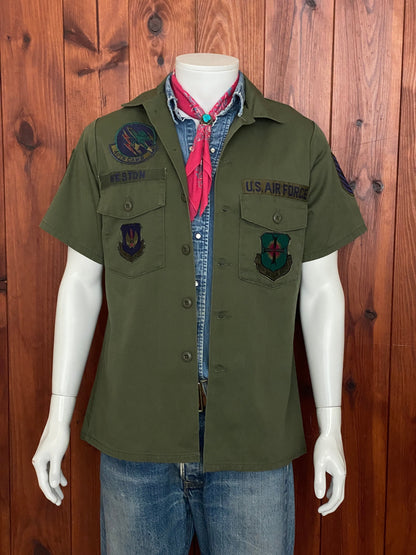 Vintage 1981 OG 507 US Air Force Utility Shirt - Size M | Authentic American Shop-AJ357 Studio