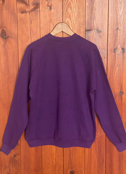 Size XL. Made In USA Vintage 80s Pirates ECU sweatshirt made by Jerzees-AJ357 Studio