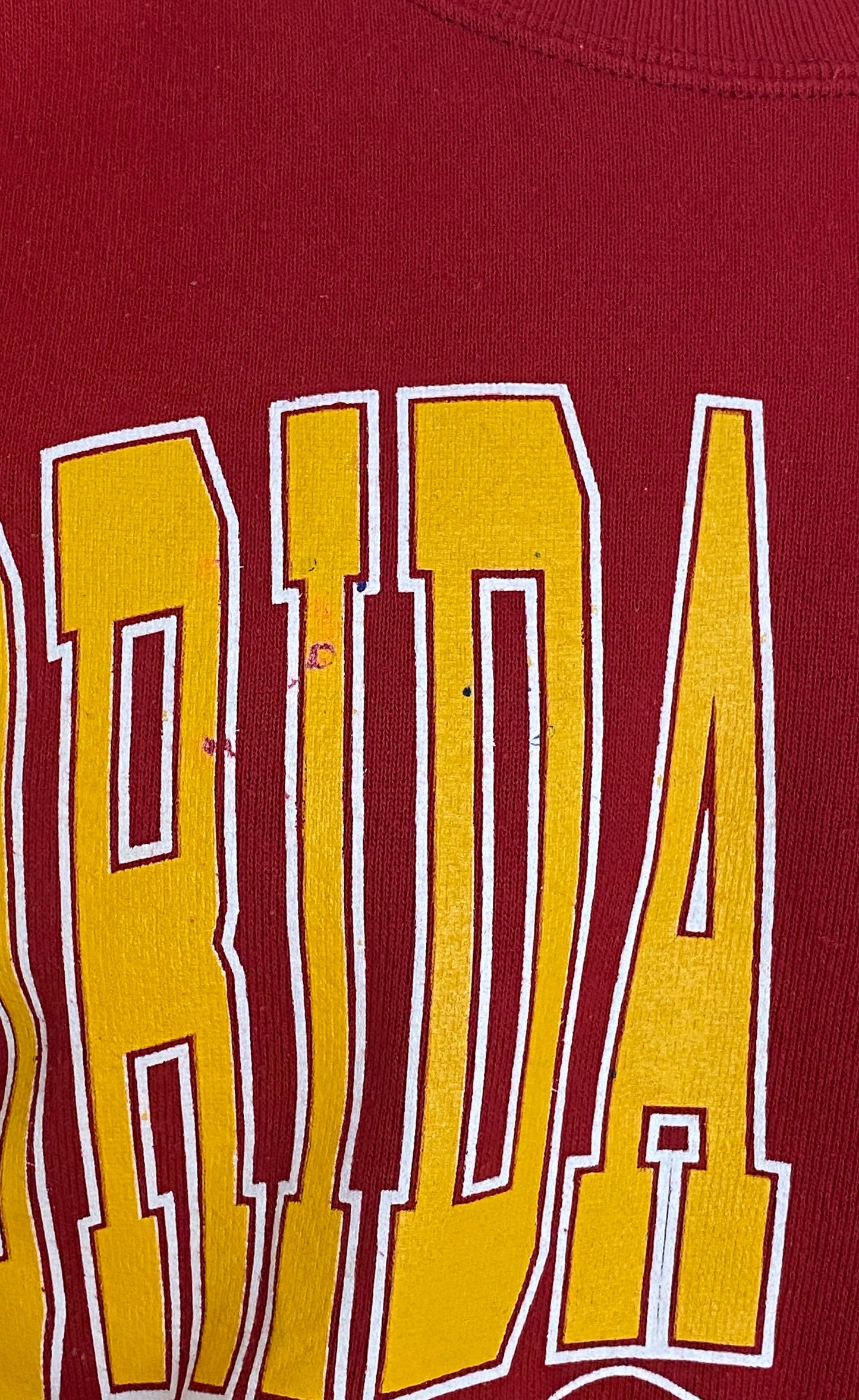 Size Med. Made In USA Florida State Seminoles 90s vintage sweatshirt made by Nutmeg