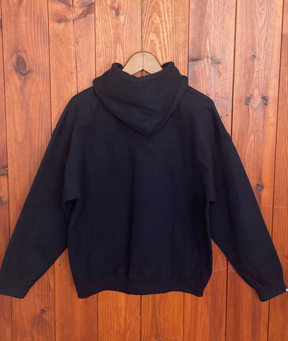 Vintage Hawks Hooded Sweatshirt - Size Large | Gildan Craftsmanship-AJ357 Studio