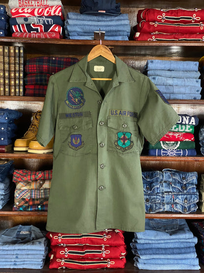 Vintage 1981 OG 507 US Air Force Utility Shirt - Size M | Authentic American Shop-AJ357 Studio