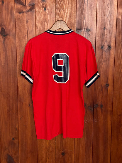 Size L Baskin Robbins Baseball 80s Vintage Poly-Cotton T-Shirt - Made in USA by Russell Athletic-AJ357 Studio