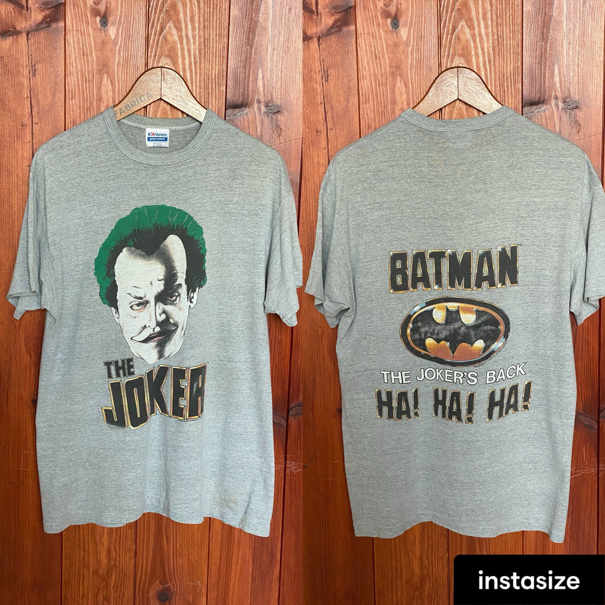 Size XL. Made In USA 1989 Comics Inc Jocker t shirt-AJ357 Studio