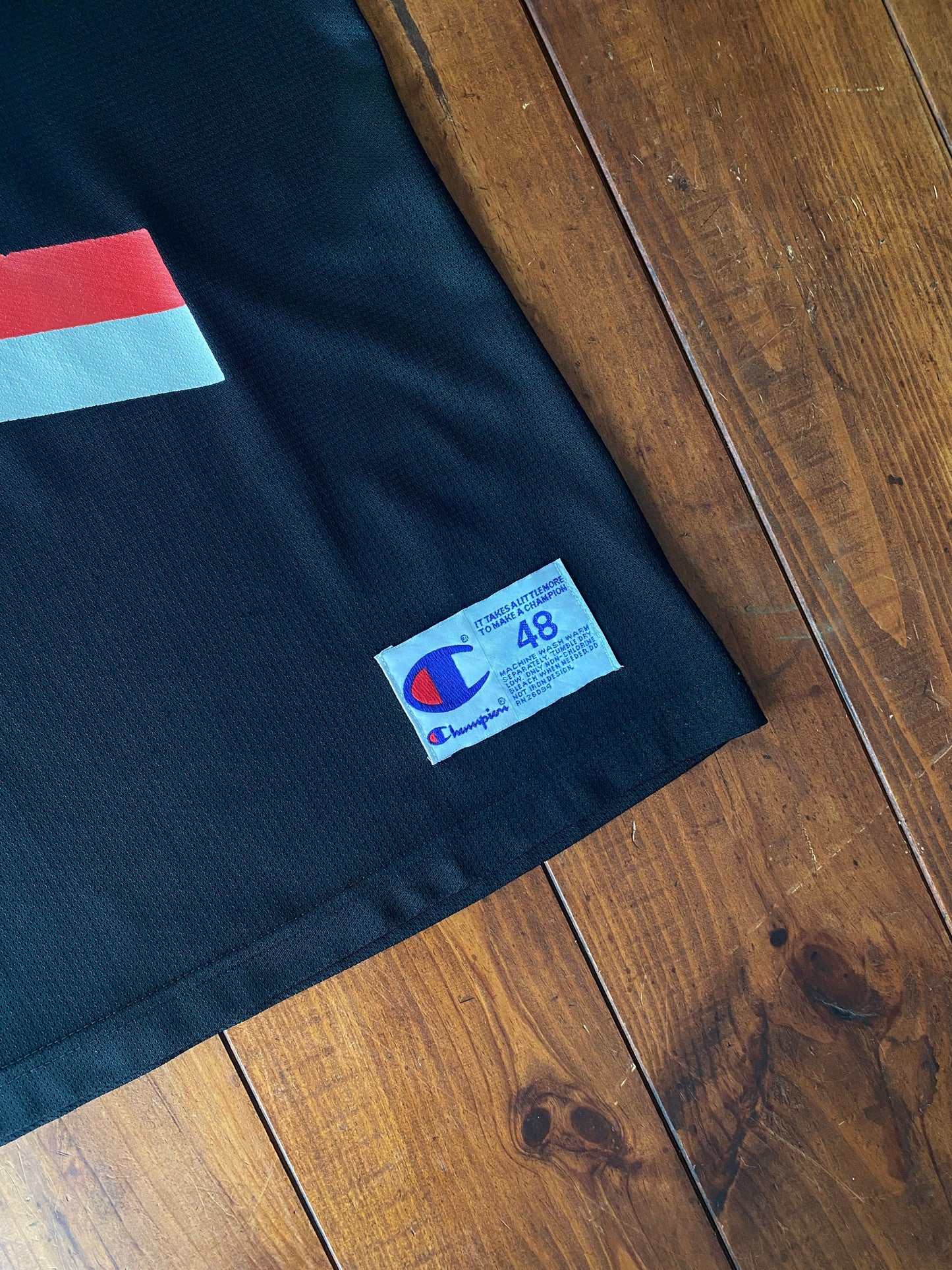 Vintage 90s Portland Trail Blazers Champion Jersey Size 48 - Anderson #7 Made in USA