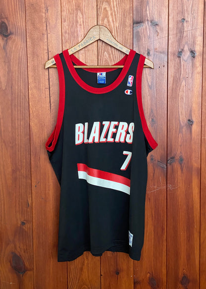 Vintage 90s Portland Trail Blazers Champion Jersey Size 48 - Anderson #7 Made in USA-AJ357 Studio