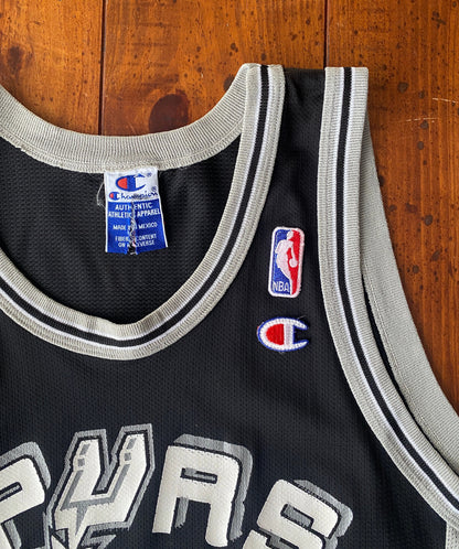 Size 40 USA Vintage 90s Champion David Robinson Jersey San Antonio Spurs #50-AJ357 Studio