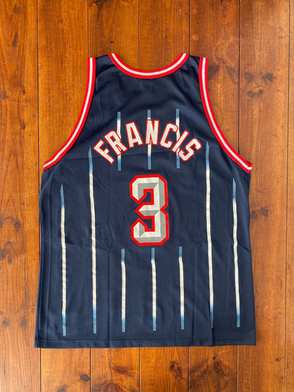 Vintage Champion NBA Houston Rockets Steve Francis #3 Jersey - Size 48 USA-AJ357 Studio