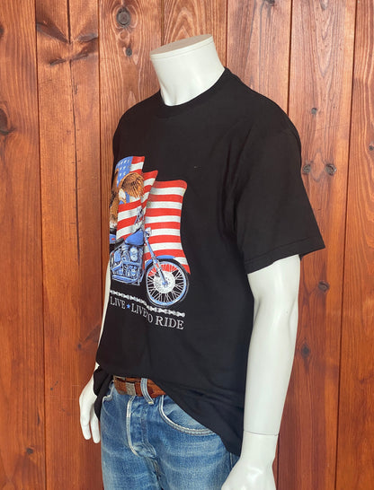 Large. 90s Harley Davidson vintage t shirt Made In USA-AJ357 Studio