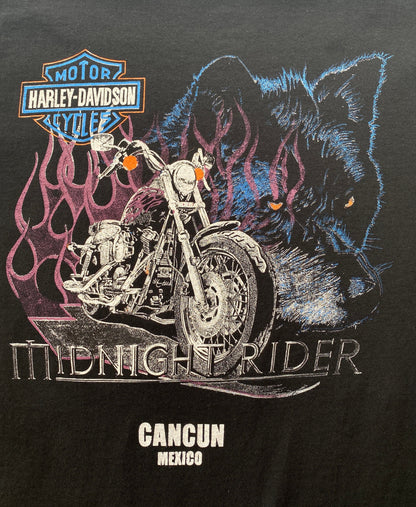Vintage 1989 Harley Davidson T-Shirt - Size M | Made in Mexico | Authentic Collectible"-AJ357 Studio