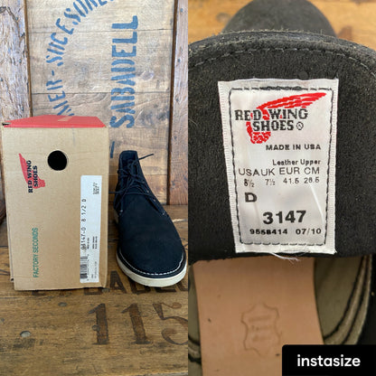 Red Wing Size 8.5 D (41.5 EU) 3147 Boots - Made in USA (Seconds)-AJ357 Studio