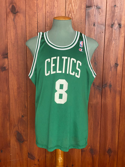 Size 48 Antoine Walker #8 Celtics Vintage 90s NBA Jersey by Champion-AJ357 Studio