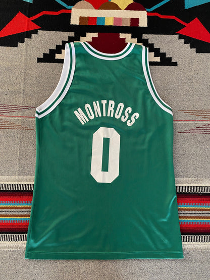 Authentic Size 44 Eric Montross #0 Celtics Vintage 90s Jersey | Made in USA by Champion-AJ357 Studio