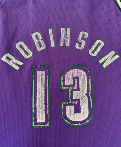Size 48.#13 Glenn Robinson Bucks Vintage Champion NBA Jersey-AJ357 Studio