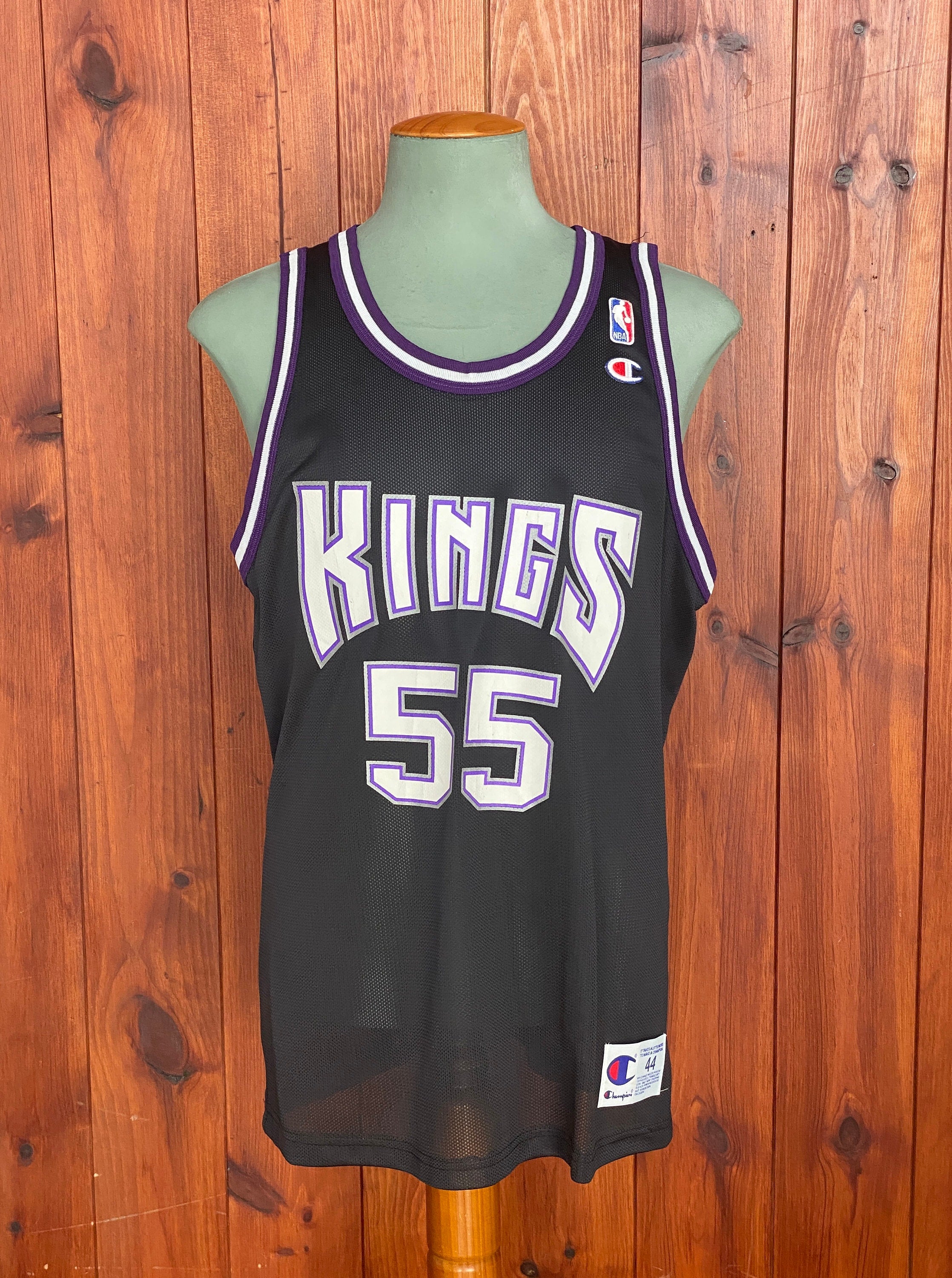 ウェア Vintage Champion Jason Williams jersey Vintage Jason Williams Champion Sacramento Kings Jersey Black Mens