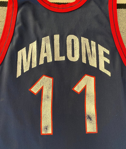 Size 48 Carl Malone #11 Vintage Dream Team Olympic Champion NBA Jersey | Made in USA-AJ357 Studio