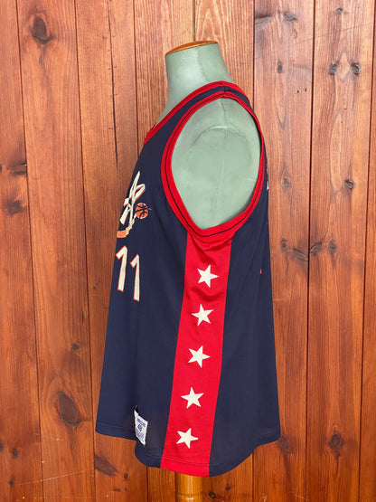 Size 48 Carl Malone #11 Vintage Dream Team Olympic Champion NBA Jersey | Made in USA-AJ357 Studio