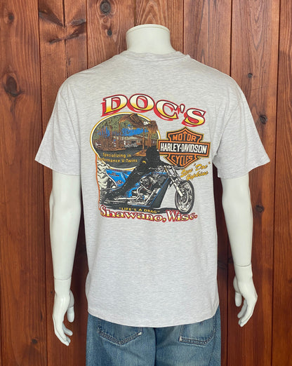 Small. 90s Harley Davidson vintage t shirt Made In USA-AJ357 Studio