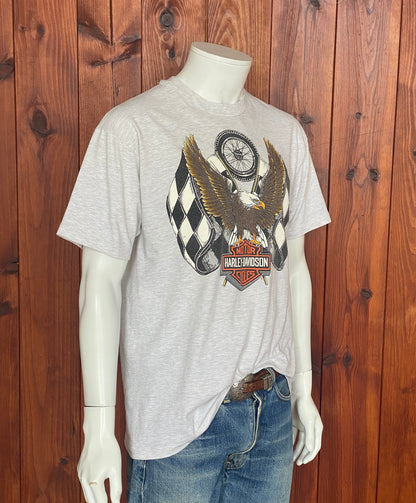 Small. 90s Harley Davidson vintage t shirt Made In USA-AJ357 Studio