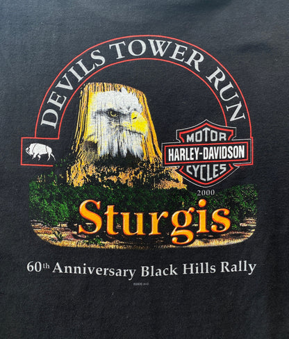 Small. Harley Davidson Sturgis 2000 vintage t shirt Made In USA-AJ357 Studio