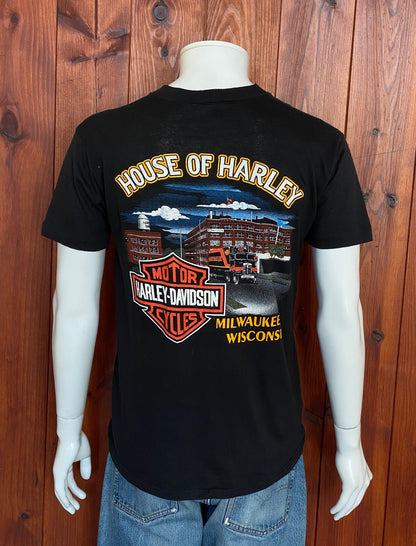 Large. 90s Harley Davidson vintage t shirt Made In USA-AJ357 Studio