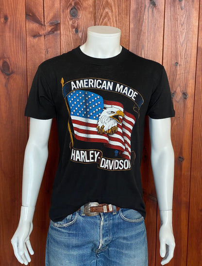 Large. 90s Harley Davidson vintage t shirt Made In USA-AJ357 Studio