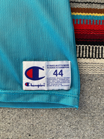 Size 44. Champion NBA Johnson #2 Jersey Charlotte Hornets. Made In USA-AJ357 Studio