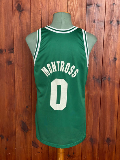 Authentic Size 44 Eric Montross #0 Celtics Vintage 90s Jersey | Made in USA by Champion-AJ357 Studio