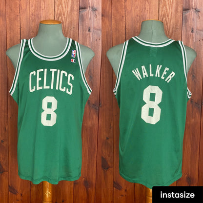 Size 48 Antoine Walker #8 Celtics Vintage 90s NBA Jersey by Champion-AJ357 Studio