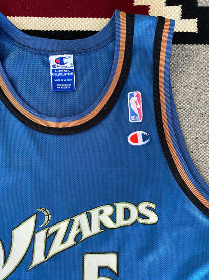 Vintage 90s Champion NBA Jersey - Size 44, Player Howard #5, Wizards-AJ357 Studio