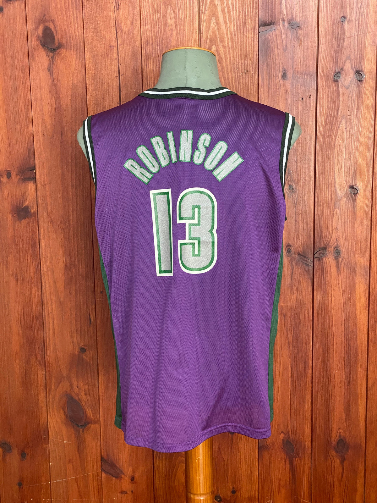 Glenn Robinson #13 - Bucks Vintage NBA Jersey - Size 44-AJ357 Studio