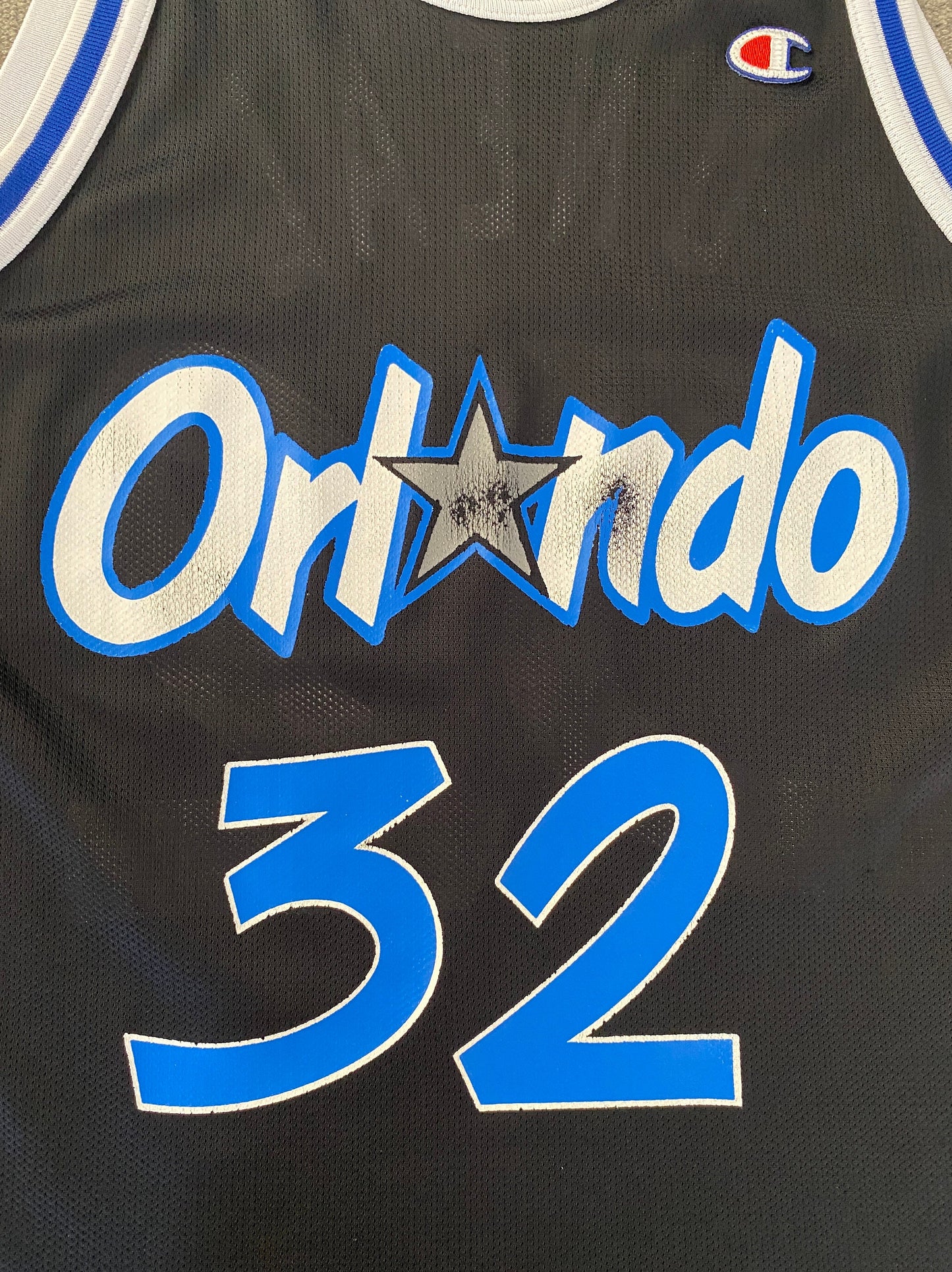 Authentic 90s Champion NBA Jersey - #32 O’Neal Orlando - Size 40