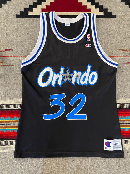 Size 40. #32 O Neal Orlando 90s Champion NBA Jersey-AJ357 Studio
