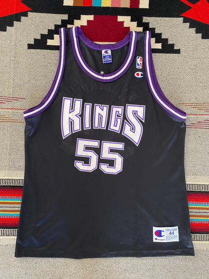 Authentic Size 44 Jason Williams #55 90s Champion NBA Kings Jersey | Vintage Collectible-AJ357 Studio