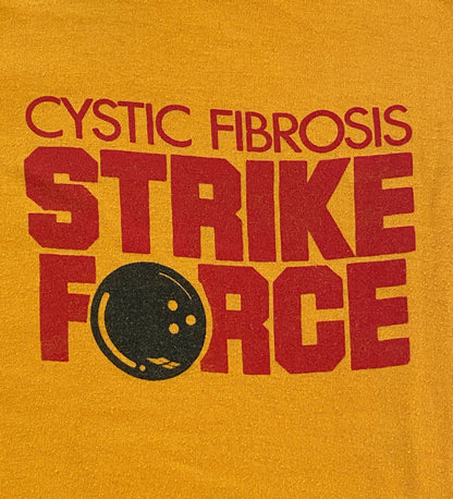 Vintage 80s Bowling Strike Force Cystic Fibrosis T-Shirt - Size M | Made in USA | Retro Tee-AJ357 Studio