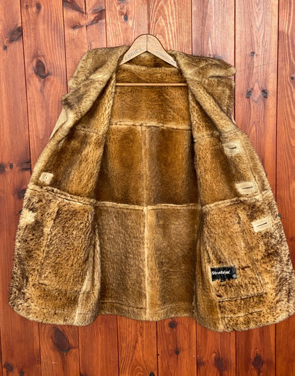 Vintage Shearling Ranger Coat Made in USA | Size 40 US (50 EU)-AJ357 Studio