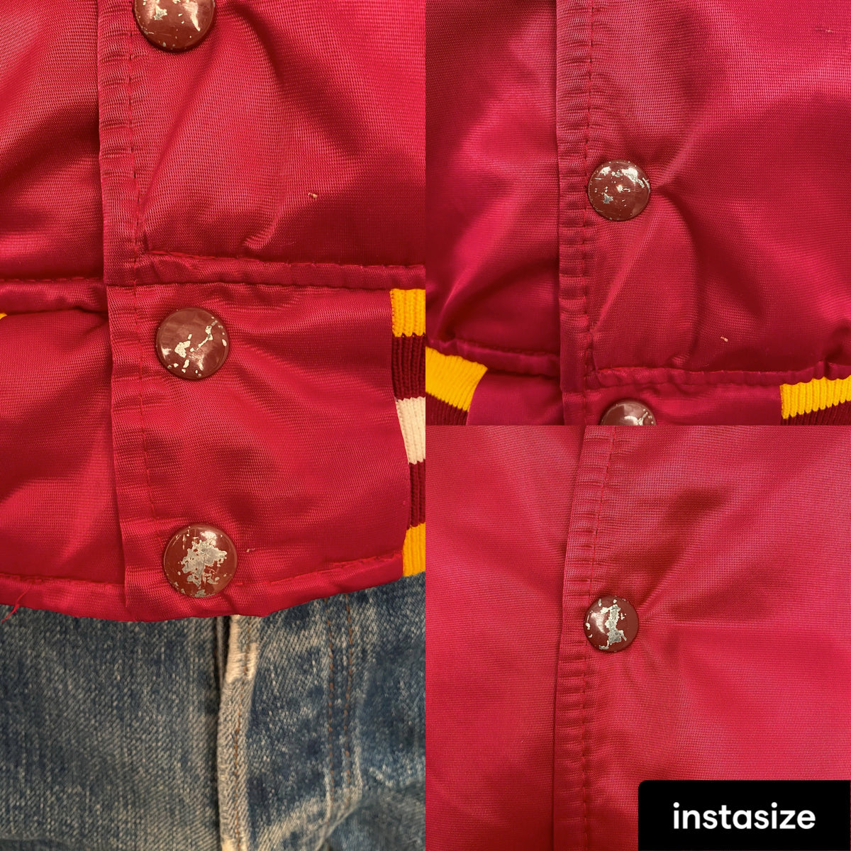 Large. Vintage 80S Minnesota Starter jacket made in USA-AJ357 Studio