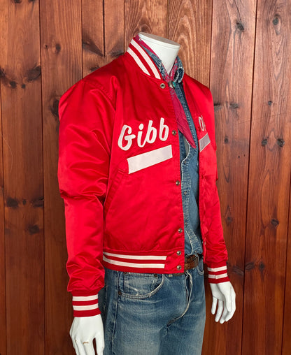 Med. Rare Vintage 80s Gibbons Starter jacket made in USA-AJ357 Studio