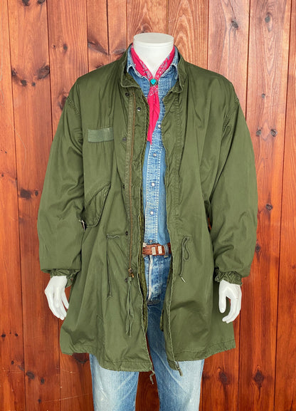 Med, M65 Fish tail parka with liner from 1973 Made In USA-AJ357 Studio